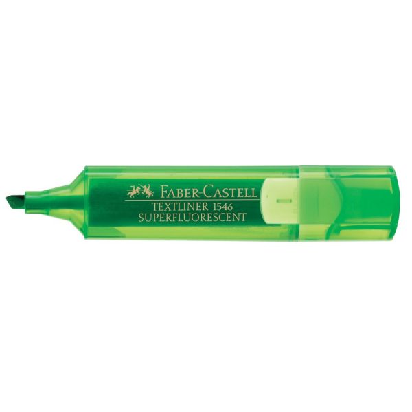 FA57154663 faber castell textliner fluoro highlighter green 1