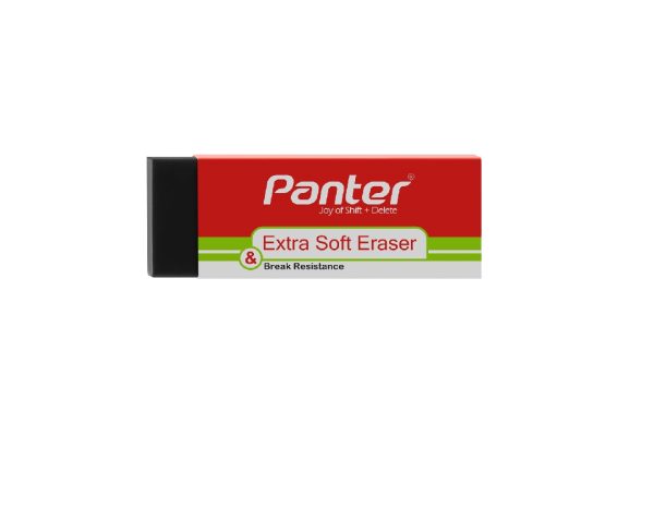 پاک کن مشکی بزرگ پنتر مدل Extra Soft E124