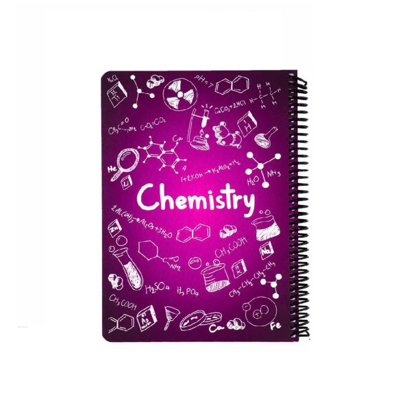 دفتر سیمی 100 برگ دات نوت طرح Chemistry - Image 2