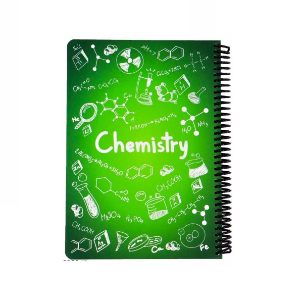 دفتر سیمی 100 برگ دات نوت طرح chemistry - Image 2