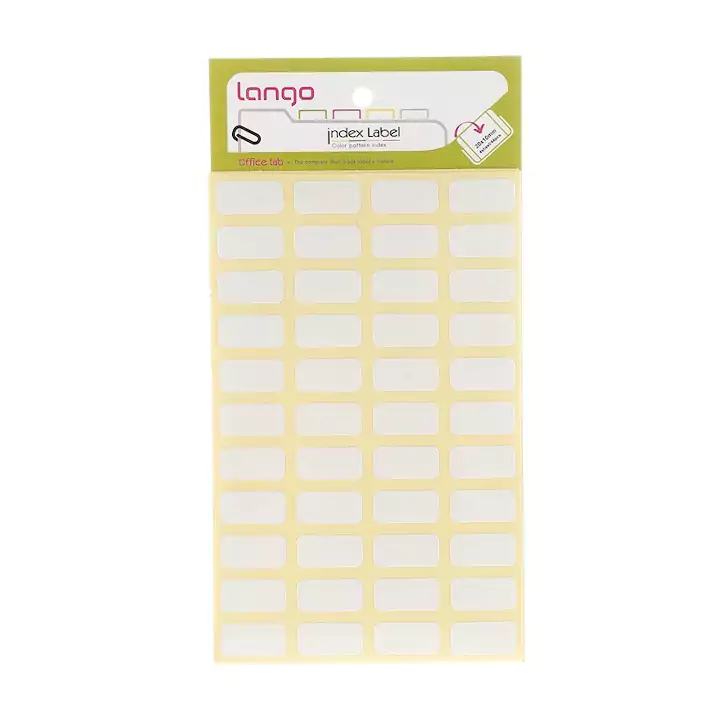 برچسب اسم سفید کد 444