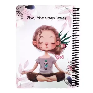 معرفی دفتر 100 برگ the yoga lover دات نوت