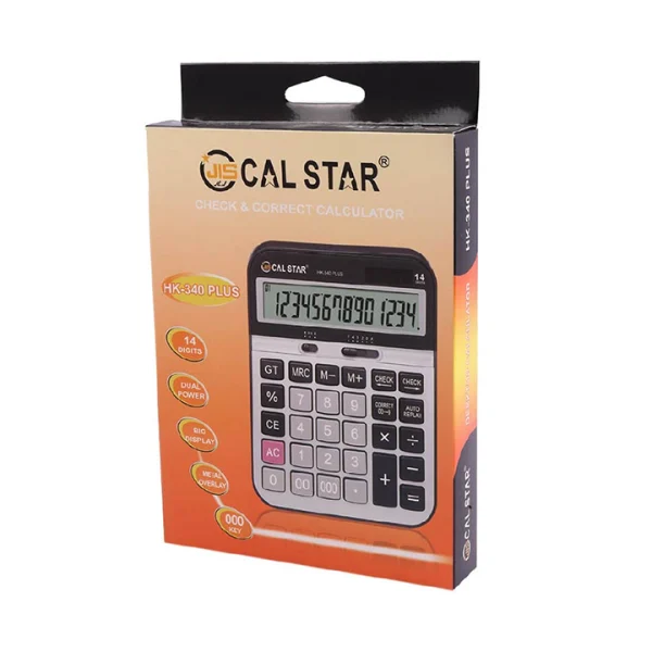 ماشین حساب CAL STAR مدل HK-340