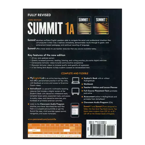 کتاب زبان Summit 1A