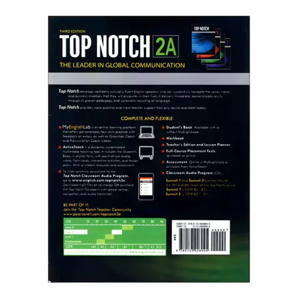 کتاب زبان Top Notch 2A 1