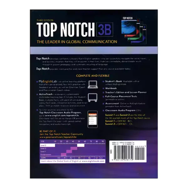 کتاب زبان Top Notch 3B1