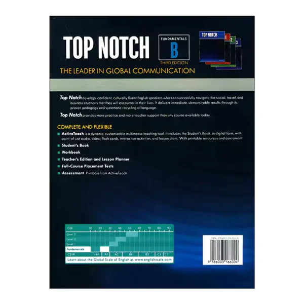 کتاب زبان Top notch fundamentals B1