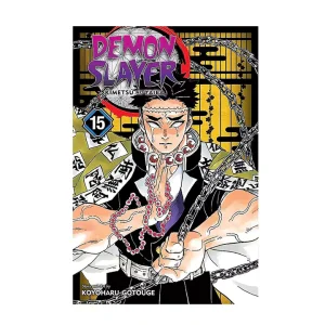 مجموعه مانگا زبان اصلی سری demon slayer 15