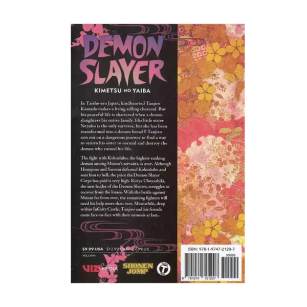 مجموعه مانگا زبان اصلی سری demon slayer 21