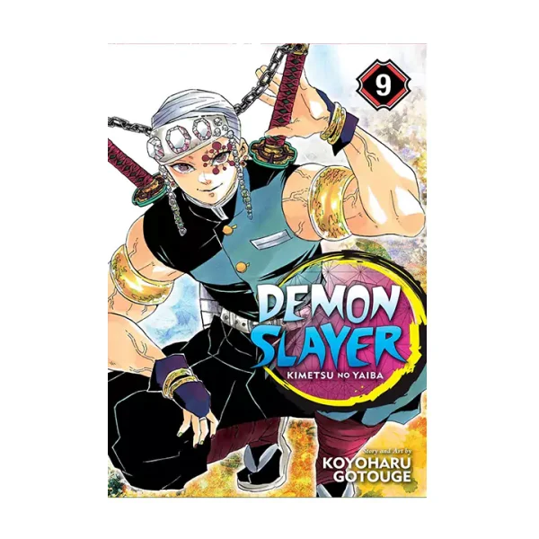 مجموعه مانگا زبان اصلی demon slayer 9