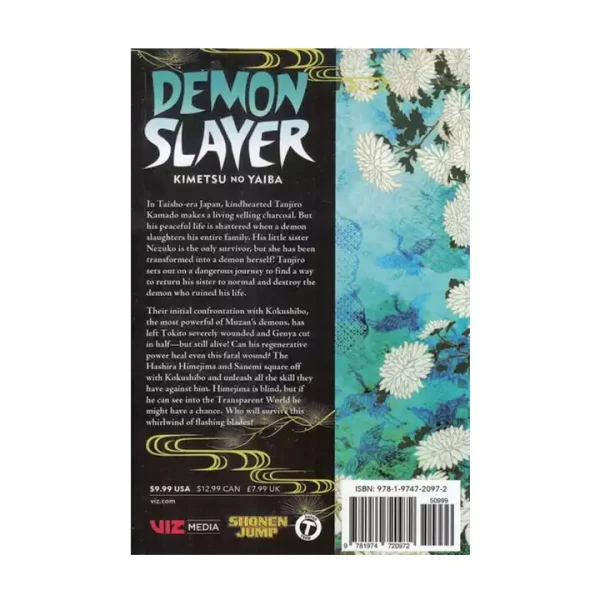 مجموعه مانگا زبان اصلی سری demon slayer 20