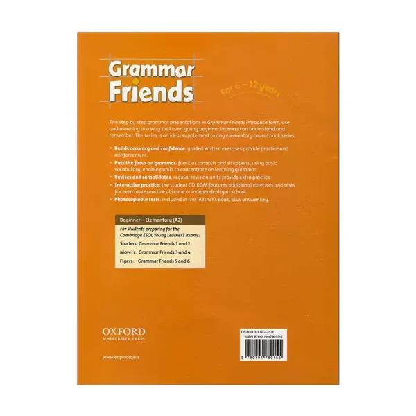 کتاب Grammar Friends 4 +CD