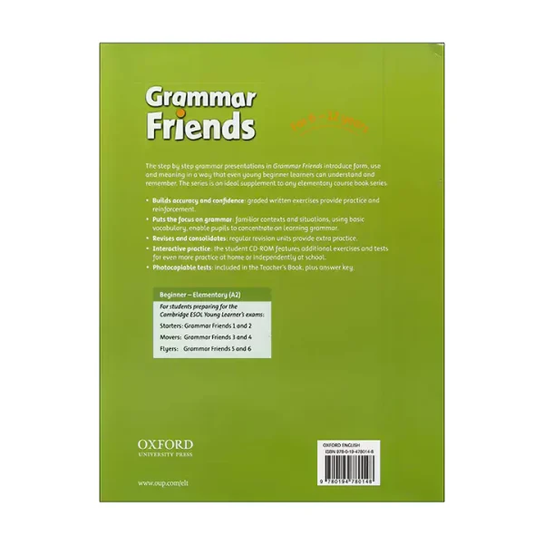 کتاب Grammar Friends 3 +CD