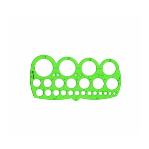 شابلون دایره ایزومتریک فابل