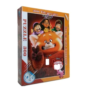 پازل 150 تکه رینگ طرح انیمیشن قرمز