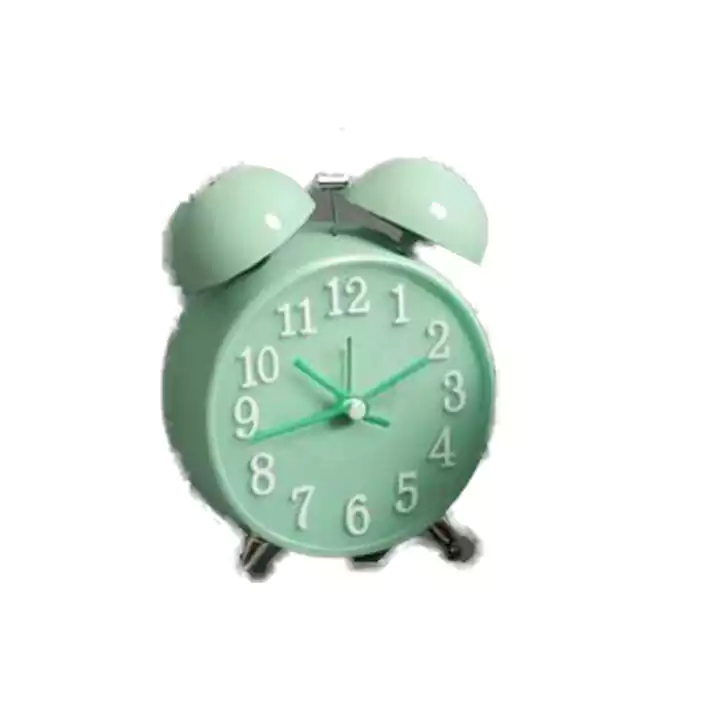 ساعت دو زنگه گرد پاستلی