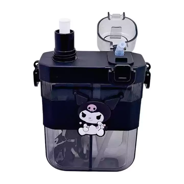 قمقمه کرومی 2 مخزن مشکی