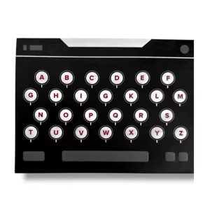 دفتر نقطه ای طرح کیبورد RETRO