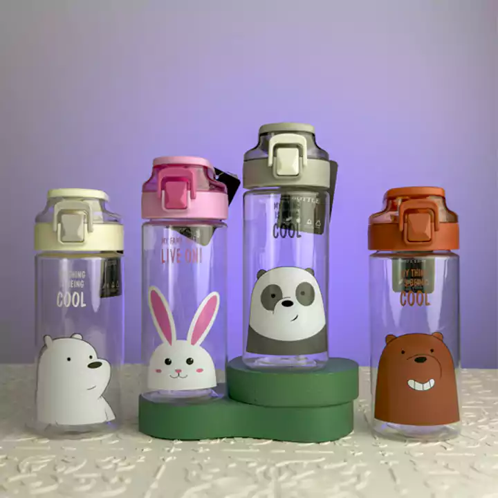 قمقمه فانتزی خرسی EYUN شفاف