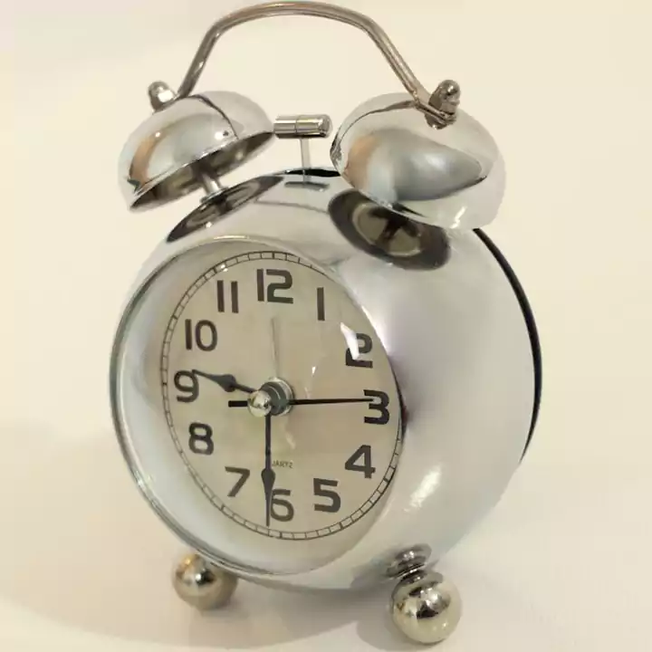 ساعت کوکی گرد 3504G استیل