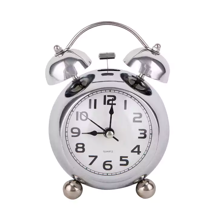 ساعت کوکی گرد 3504G استیل