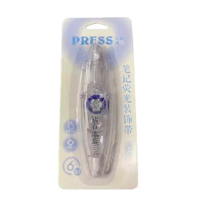 علامت زن نواری آبی تیره پاستلی