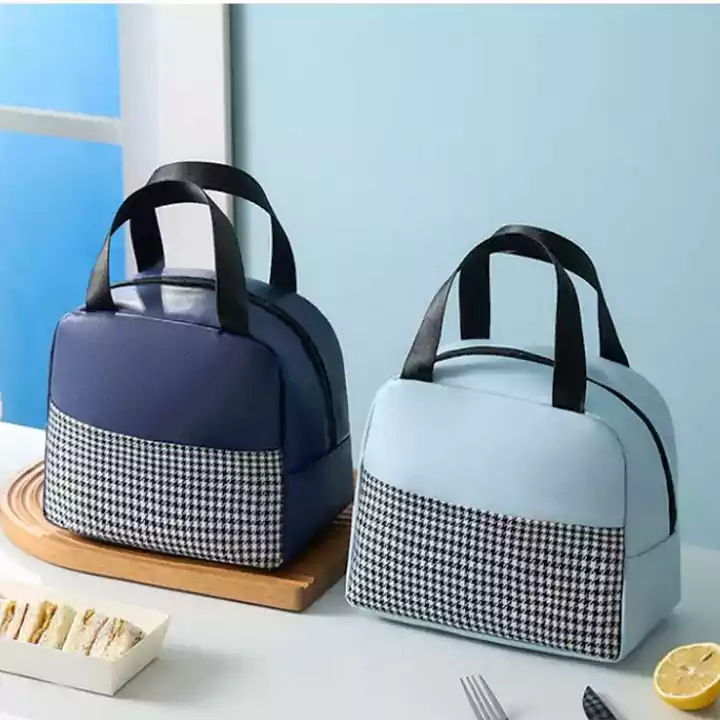 کیف زیپ دار غذا شطرنجی - Image 3