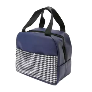 کیف زیپ دار غذا شطرنجی