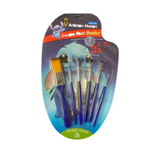 ست 6 عددی قلم مو دانش آموزی استیچ