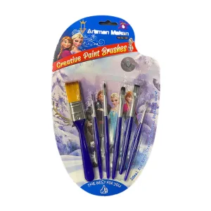 ست 6 عددی قلم مو دانش آموزی فروزن