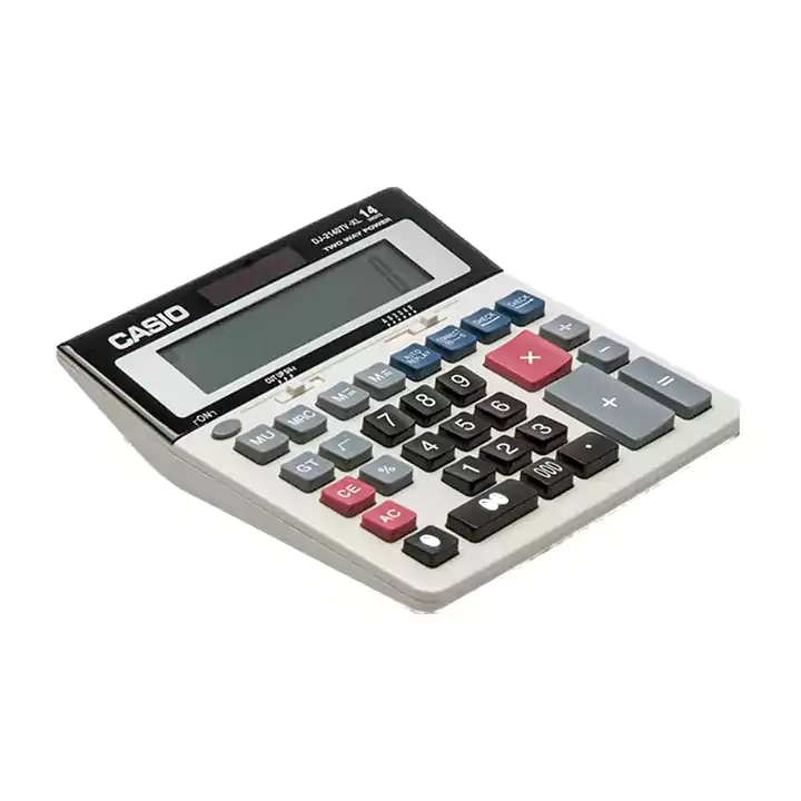ماشین حساب تست دار dj2140tv کاسیو