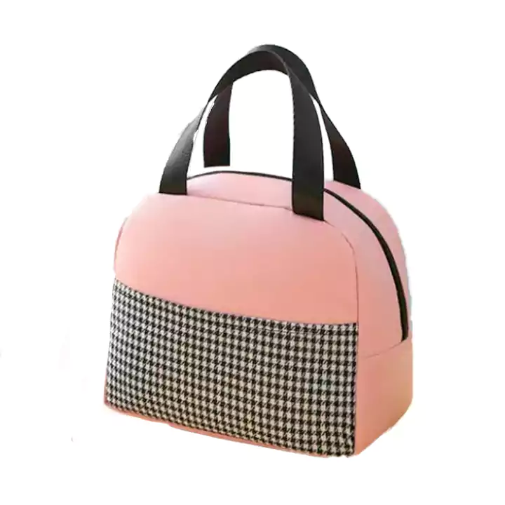 کیف زیپ دار غذا شطرنجی - Image 2