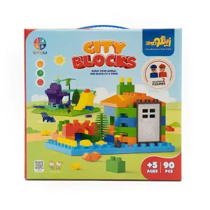 بازی شهر سازه ای 90 قطعه