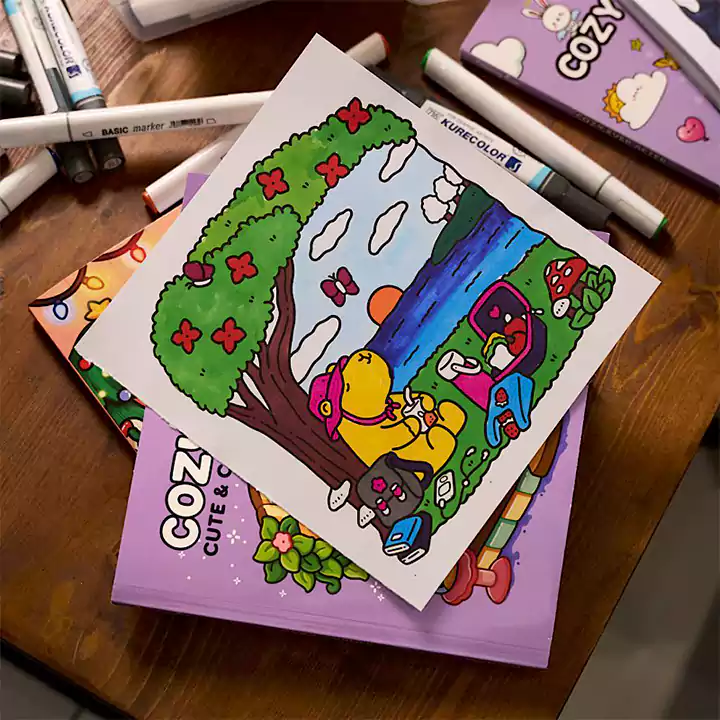 رنگ آمیزی cozy لانگو - Image 3