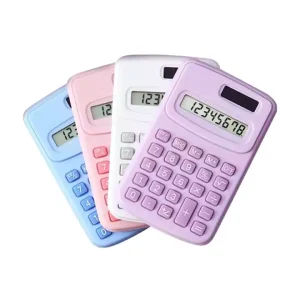 ماشین حساب جیبی پاستلی kc-888