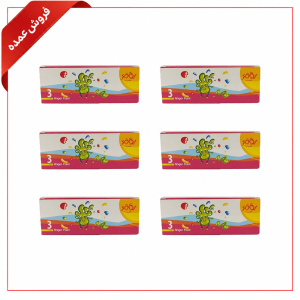 رنگ انگشتی 3 رنگ لووکی بسته 6 عددی (عمده)
