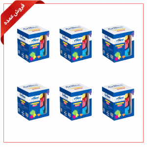 رنگ انگشتی 3 رنگ آرت لاین بسته 18 عددی (عمده)